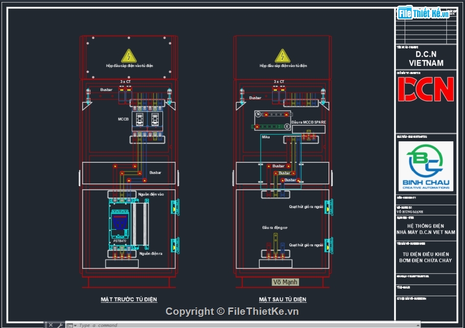 Bản vẽ thiết kế tủ điện chiếu sáng,Tủ điện điều khiển luân phiên 2 bơm nước thải,Bản vẽ autocad tủ điện MSB,Biện pháp thi công chiếu sáng,Bản vẽ thiết kế tủ điện DB,biến tần