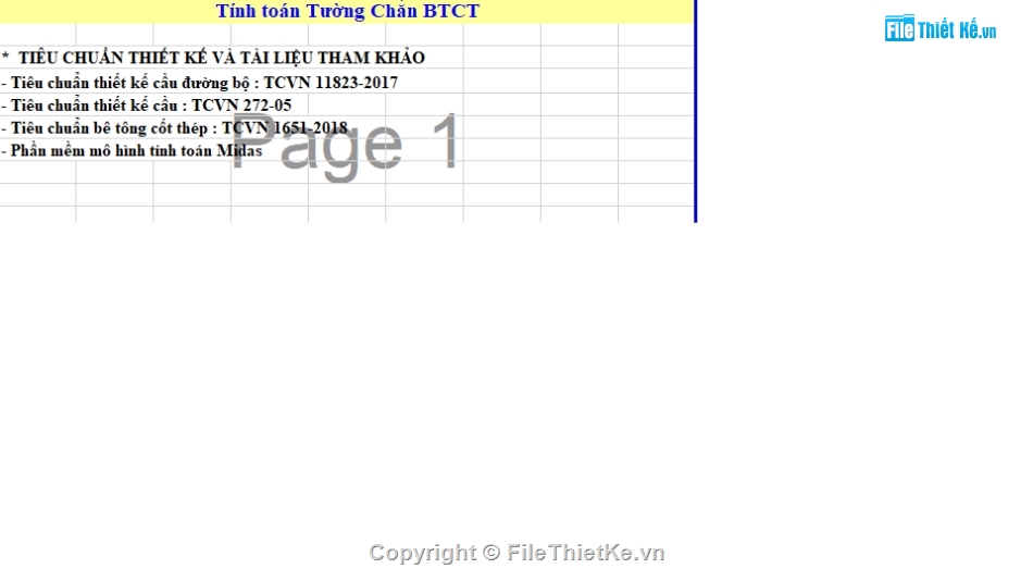 BTCT,TCVN 11823 - 2017,Kè vai