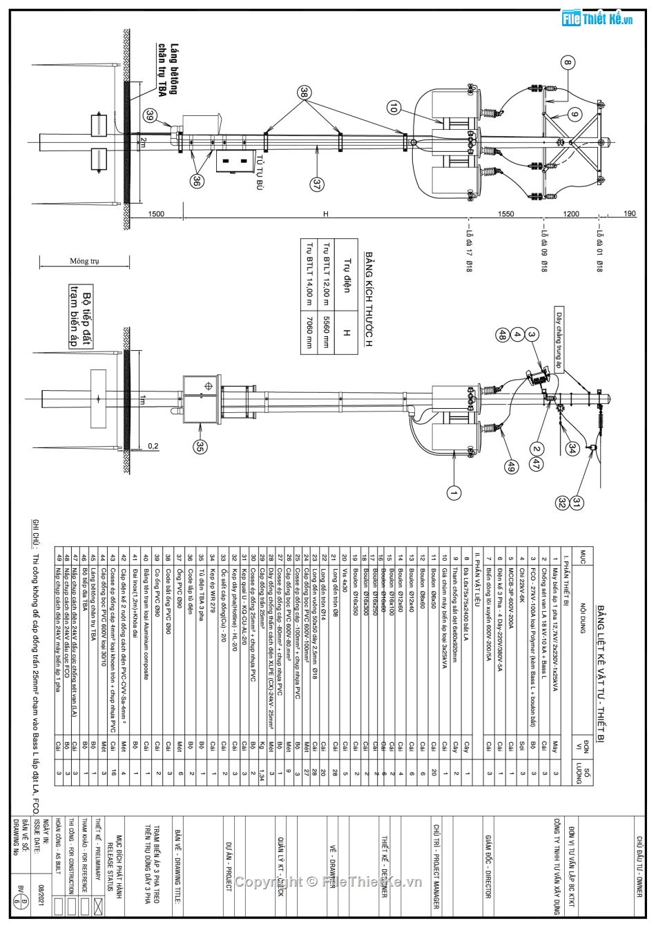 đường dây 22 KV,dây trung thế,trạm biến áp 3x25KVA,đường dây trung thế 22KV và trạm biến áp 3x25KVA,Xây dựng đường dây trung thế 22KV