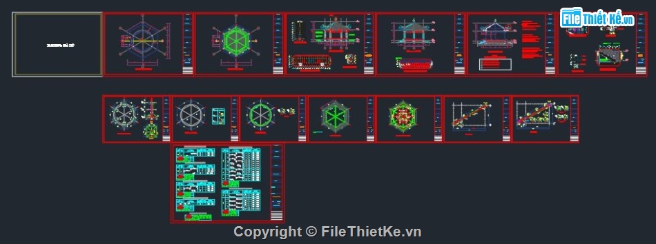 dự toán nhà lục giác,nhà chòi lục giác,Xây dựng nhà chờ lục giác,nhà chờ lục giác nghĩa trang,bản vẽ chòi lục giác,chòi nghỉ