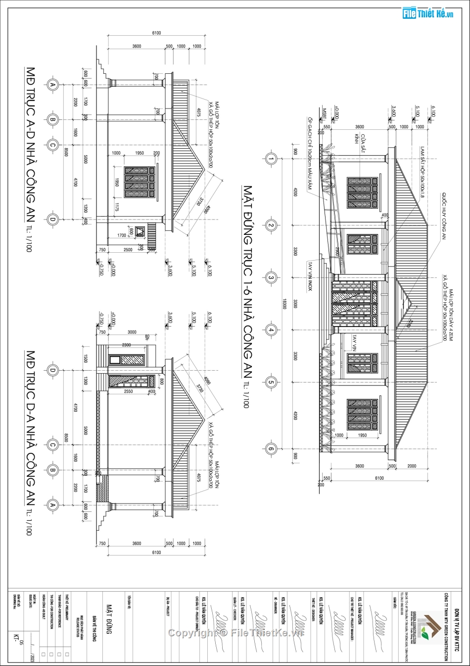 nhà làm việc công an,nhà làm việc,Xây dựng nhà làm việc ban công an xã,trụ sở công an,file cad thiết kế trụ sở công an xã