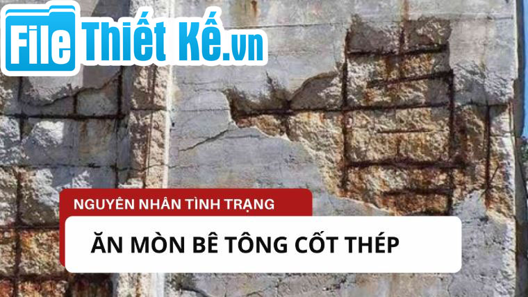 Ăn mòn bê tông, khắc phục ăn mòn bê tông, nguyên nhân ăn mòn