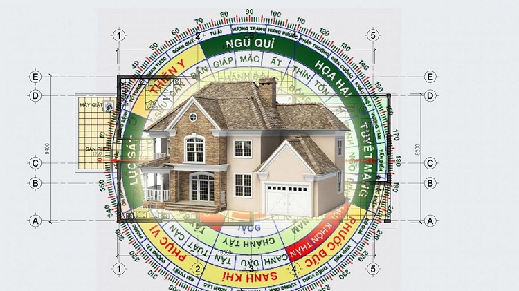 hướng xây nhà 2025, hướng tránh xây nhà 2025, phong thủy 2025