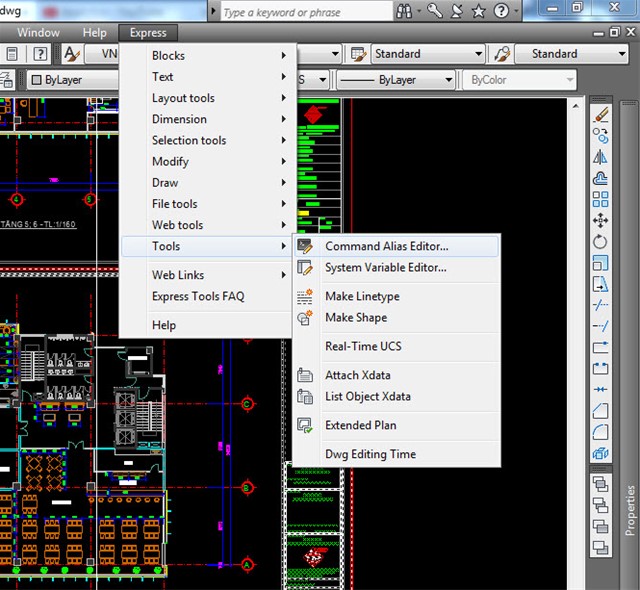 Đổi Lệnh Tắt Để Vẽ Được Siêu Nhanh,đặt lệnh tắt cho Autocad