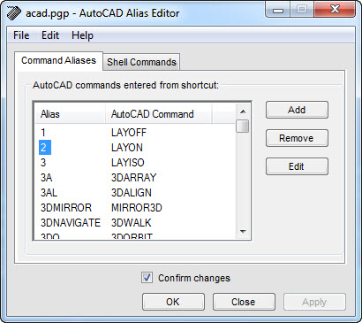 Đổi Lệnh Tắt Để Vẽ Được Siêu Nhanh,đặt lệnh tắt cho Autocad