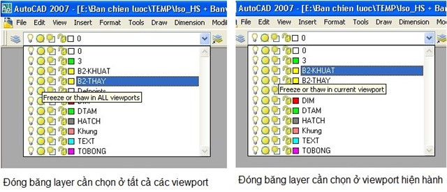 Lệnh trong layout, layout của autocad, Lệnh autocad 