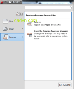 bản vẽ autocad, lỗi autocad, không mở được