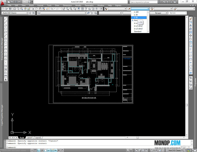 Bản Vẽ Layout Ra Model,Cách Xuất Bản Vẽ 