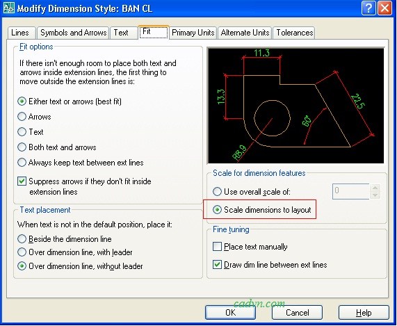 Lệnh trong layout, layout của autocad, Lệnh autocad 