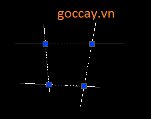 Lệnh Boundary, AutoCAD,tạo hình 2D,đối tượng ,2D, giao nhau