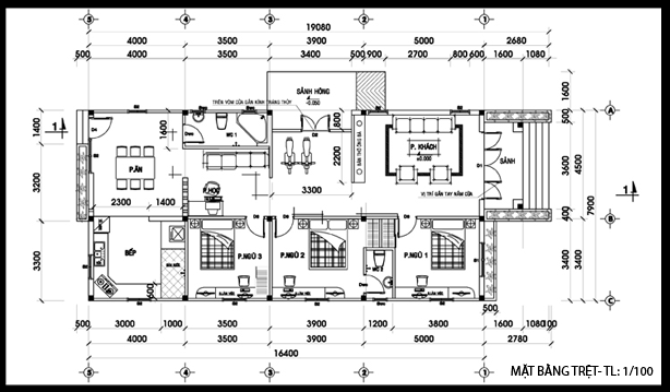 Mẫu nhà cấp 4, nhà cấp 4 giá rẻ, nhà cấp 4 diên tích nhỏ
