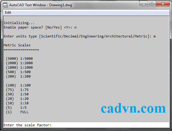 thiết lập, bản vẽ, autocad