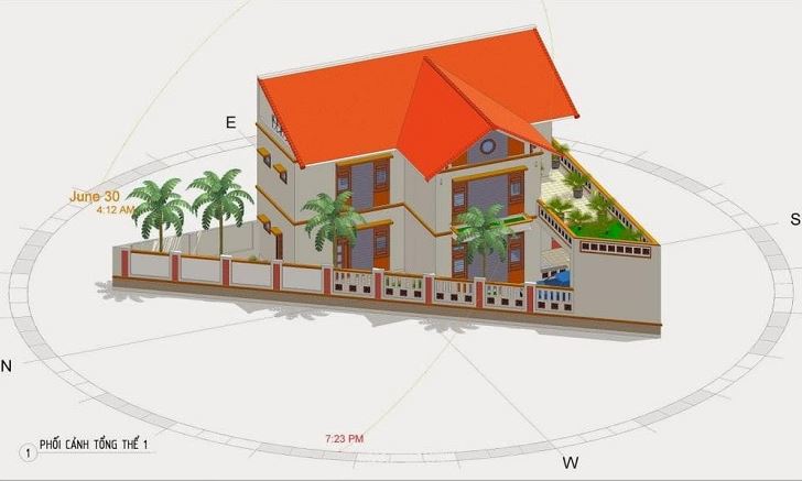 xây nhà trên đất méo, Filethietke.vn,  đất méo 