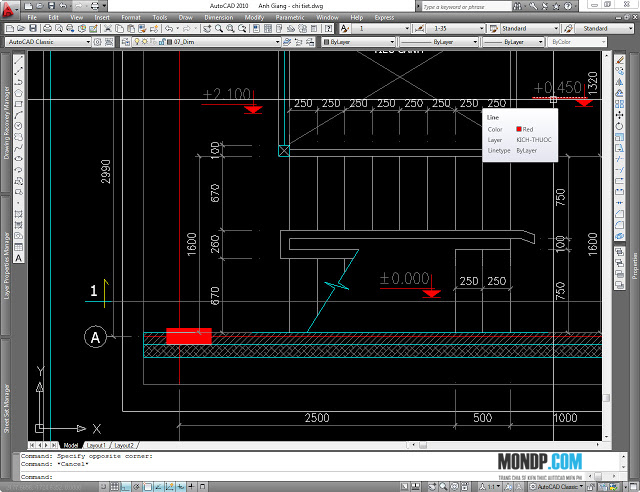 Xuất Tỷ Lệ Từ Layout Ra Model,Bản Vẽ Có Nhiều Tỷ Lệ