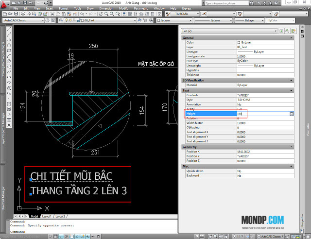 Xuất Tỷ Lệ Từ Layout Ra Model,Bản Vẽ Có Nhiều Tỷ Lệ